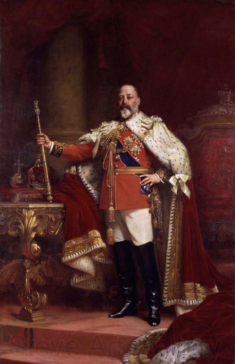 Luke Fildes Edward VII (mk25) Germany oil painting art